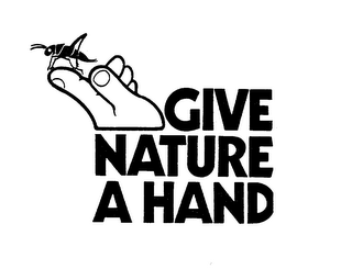 GIVE NATURE A HAND trademark