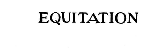 EQUITATION trademark