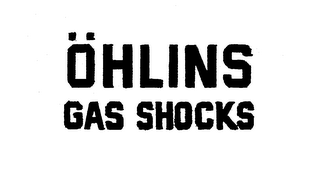 OHLINS GAS SHOCKS