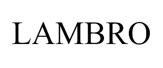 LAMBRO trademark