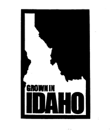 GROWN IN IDAHO trademark