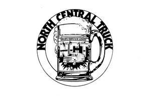 NORTH CENTRAL TRUCK SALES SERVICE NCT trademark