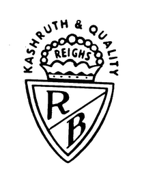 KASHRUTH & QUALITY REIGHS R B