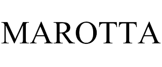 MAROTTA trademark
