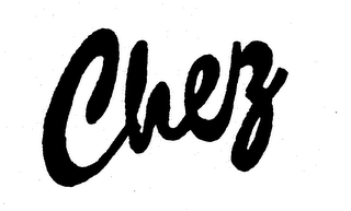 CHEZ trademark