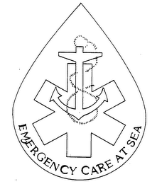 EMERGENCY CARE AT SEA trademark