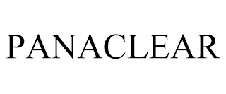 PANACLEAR trademark