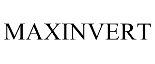 MAXINVERT trademark