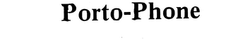 PORTO-PHONE trademark