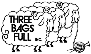 THREE BAGS FULL INC. trademark