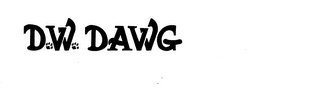 D. W. DAWG trademark