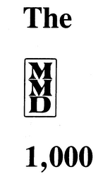 THE MMD 1,000 trademark