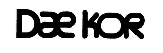 DAE KOR trademark