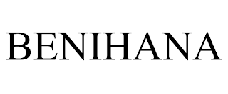 BENIHANA trademark