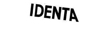 IDENTA trademark