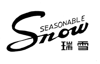 SEASONABLE SNOW