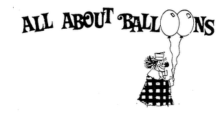 ALL ABOUT BALLOONS trademark