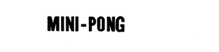 MINI-PONG trademark