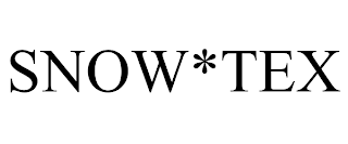 SNOW*TEX trademark