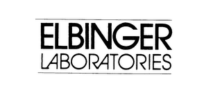 ELBINGER LABORATORIES