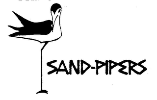 SAND-PIPERS trademark