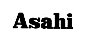 ASAHI trademark