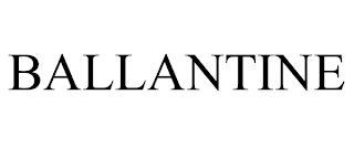 BALLANTINE trademark