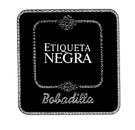 ETIQUETA NEGRA BOBADILLA