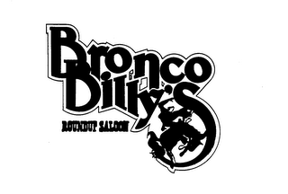 BRONCO BILLY'S ROUNDUP SALOON trademark
