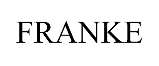 FRANKE trademark