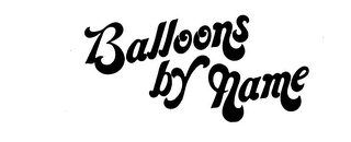 BALLOONS BY NAME