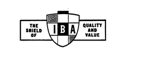 IBA THE SHIELD OF QUALITY AND VALUE