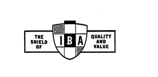 IBA THE SHIELD OF QUALITY AND VALUE