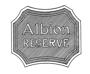 ALBION RESERVE trademark