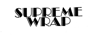 SUPREME WRAP trademark