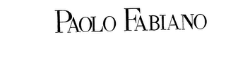 PAOLO FABIANO trademark