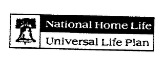NATIONAL HOME LIFE UNIVERSAL LIFE PLAN trademark