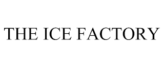 THE ICE FACTORY trademark
