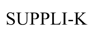 SUPPLI-K trademark