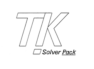 TK SOLVER PACK trademark
