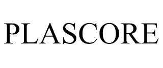 PLASCORE trademark