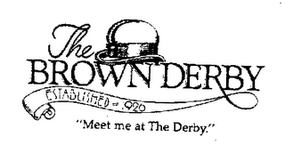 BROWN DERBY