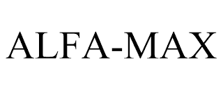 ALFA-MAX trademark