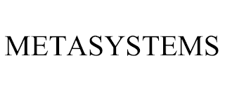 METASYSTEMS trademark