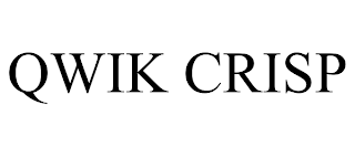 QWIK CRISP trademark