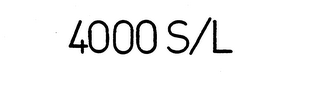 4000 S/L trademark