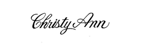 CHRISTY ANN trademark
