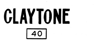 CLAYTONE 40