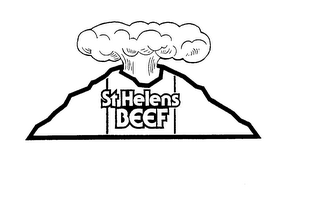 ST HELENS BEEF trademark