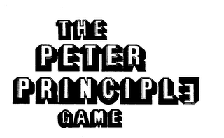 THE PETER PRINCIPLE GAME